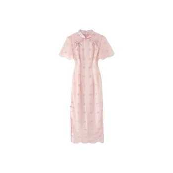 JINYE ORIENTAL Cheongsams Women's Smoke Pink