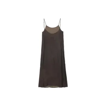 UMA WANG Round Neck Midi Anaya Dress
