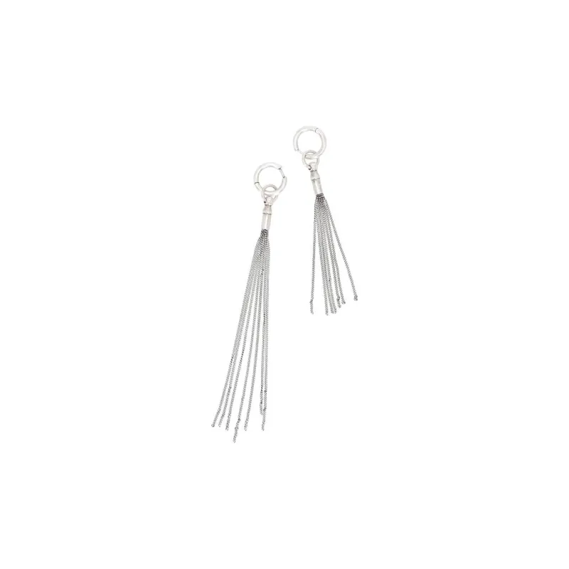 Ann Demeulemeester Silver Earrings Unisex Silver-0