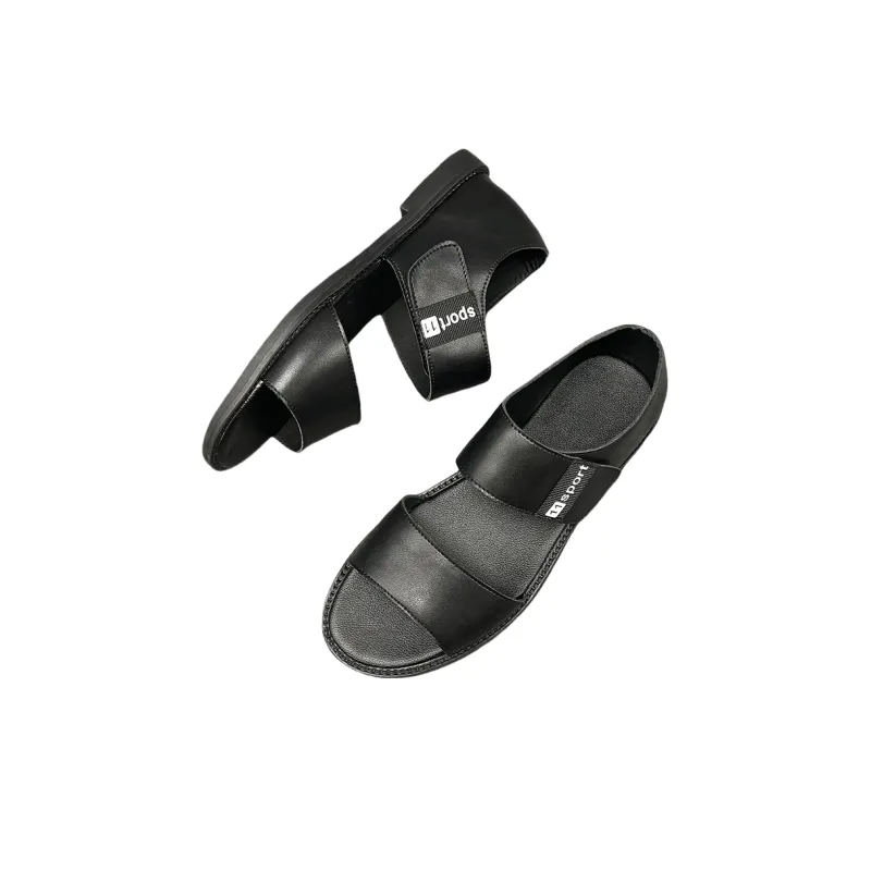 A Fairy Tale Of A Pair Of Shoes One Strap Sandals Black-3