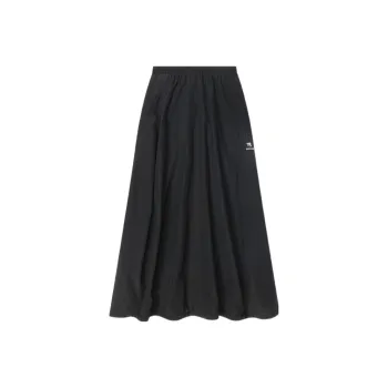 Balenciaga FW22 Casual Long Skirt Women's Black