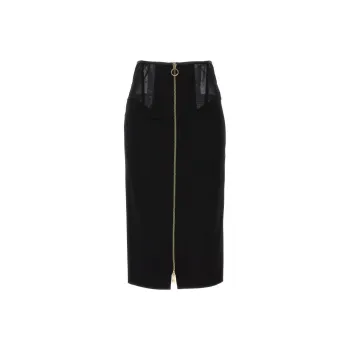 PINKO Casual Long Skirts Women's Black