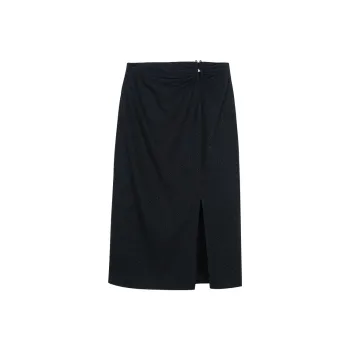 MISSSHINE Casual Long Skirts Women's Black