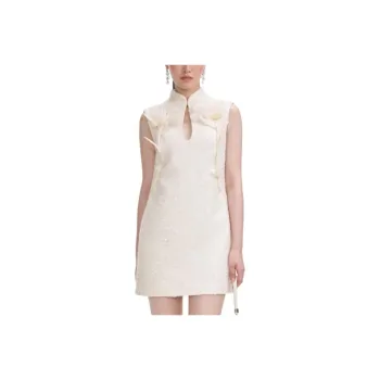 Self portrait Boucle Flower Motif Mini Dress