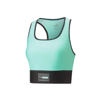 PUMA Haut De Fitness Fit Skimmer Femme Sport Vests Women's Green