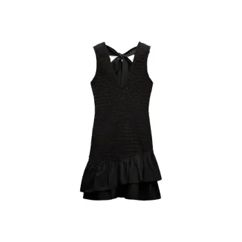 ZARA Sleeveless Dress Women's Black
