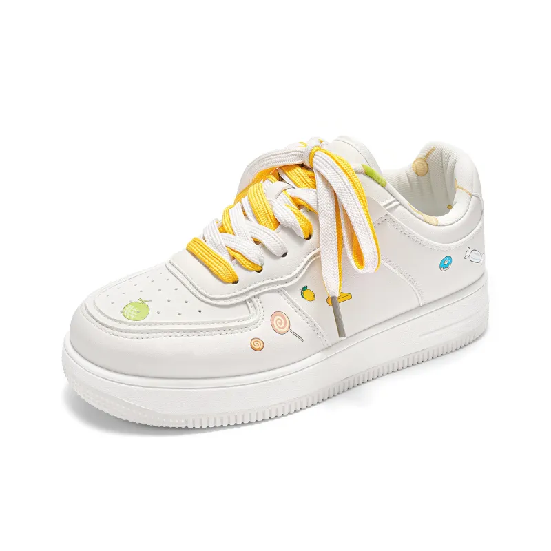 Crayon Shinchan Low Top Skateboard Shoes Unisex-39