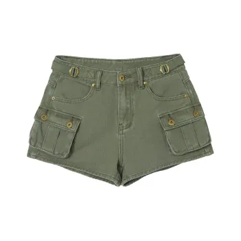 MEETLADY Denim Shorts Women's