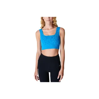 Sweaty Betty Balance Collection Sports Underwear Women's Summer Blue Leopard Jacquard