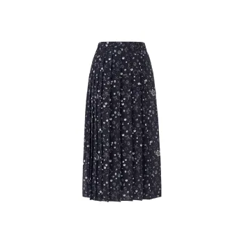FENDI Casual Long Skirts Women's Blue