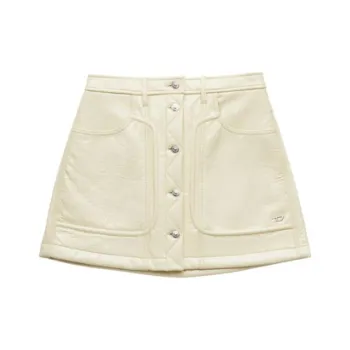 DIESEL Cargo Short Skirts Women's Beige