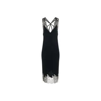 Givenchy Lace panel Midi Dress