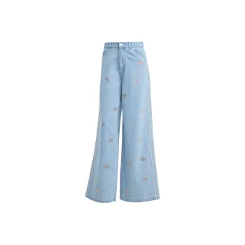 Adidas Denim Rhinestone Pants