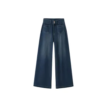 PAIN OR PLEASURE Jeans Women's Dark Blue