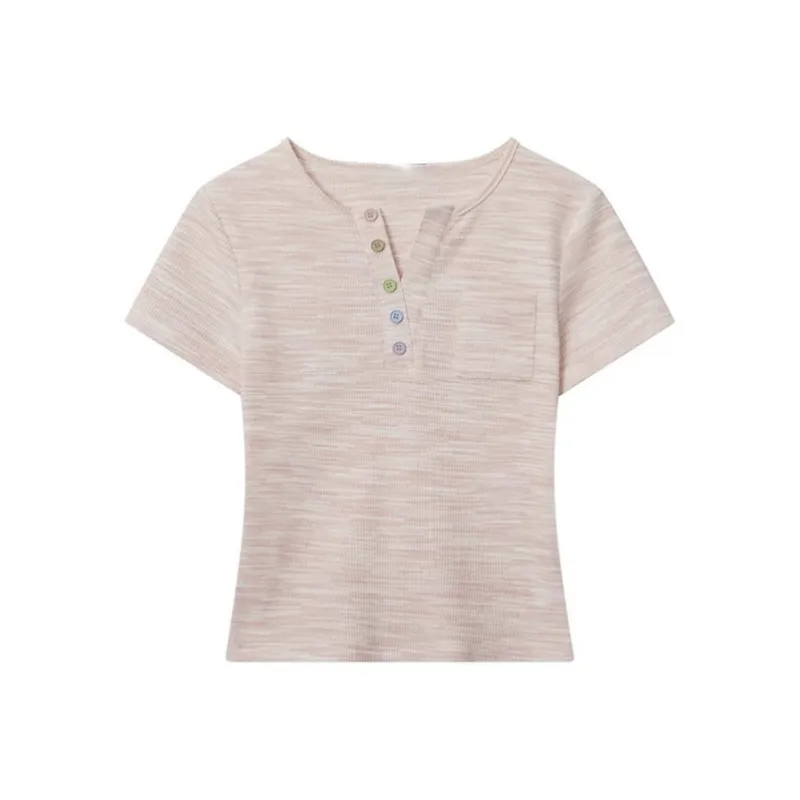 Manekniv Set in Sleeve T Shirt Women's-6