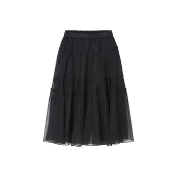 MO&CO Casual Long Skirts Women's