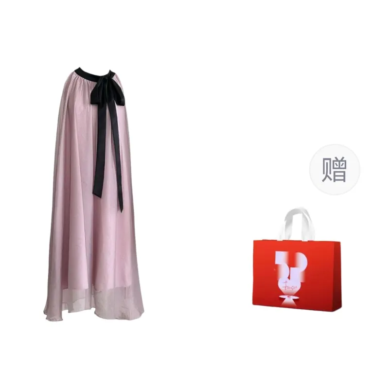 QYPRF Sleeveless Dress Women's Pink-13