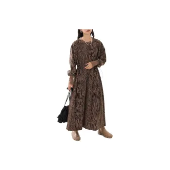 FREAK'S STORE Long Sleeved Dresses Women's Brown