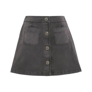 COACH Casual Short Skirts Women's Black