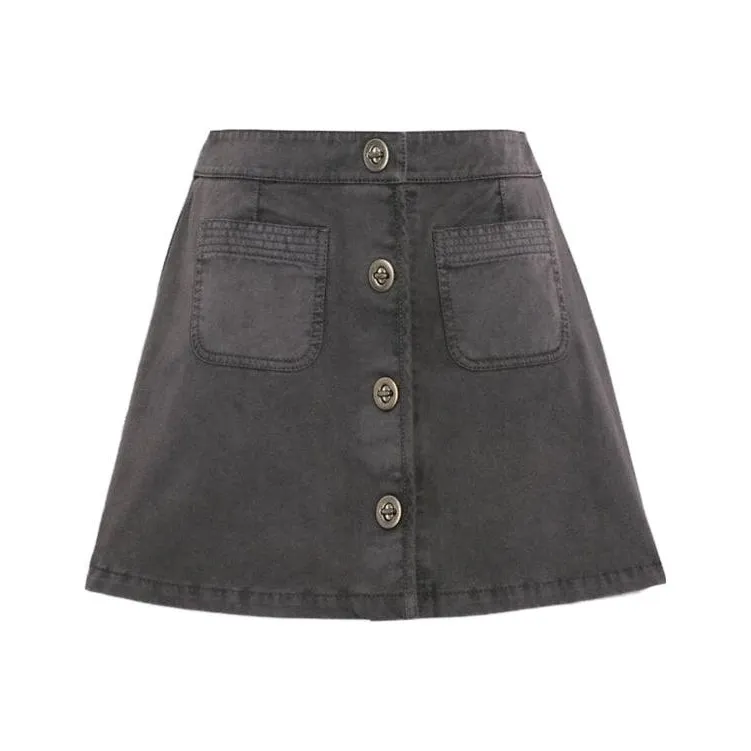 COACH Casual Short Skirts Women's Black-0