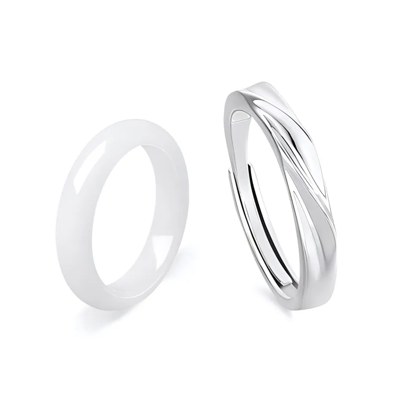 Kowloonko Bodhi Root Rings Unisex-1