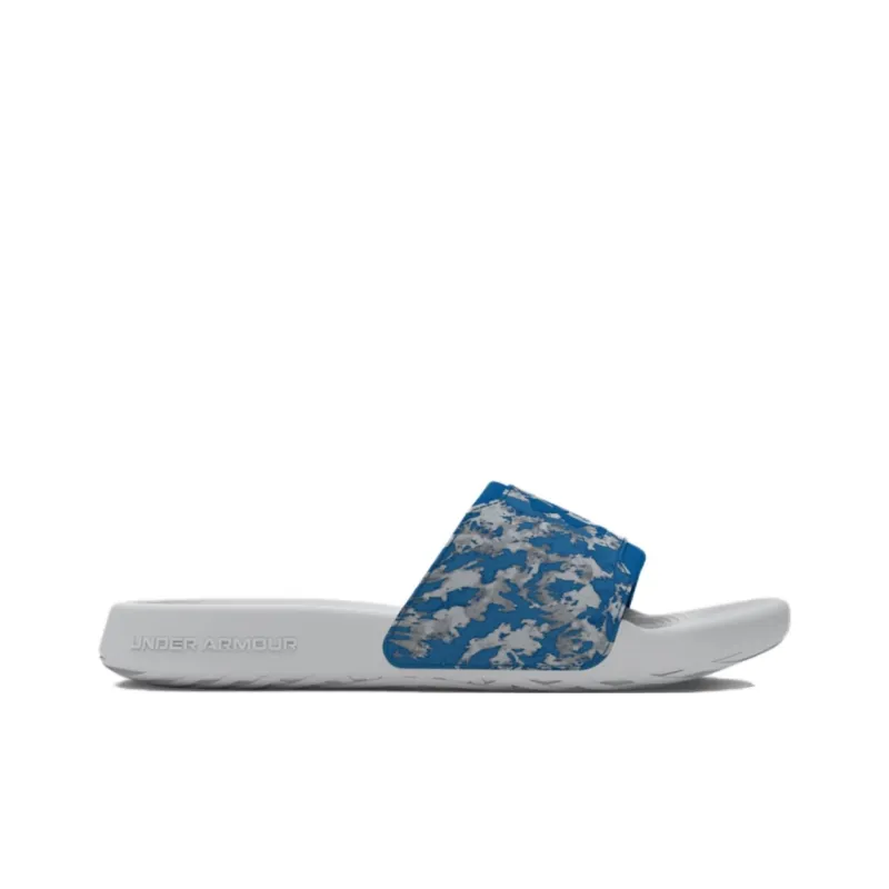 Under Armour UA Ignite Select Slip Resistant Abrasion Resistant Slide Slippers Unisex Blue-1