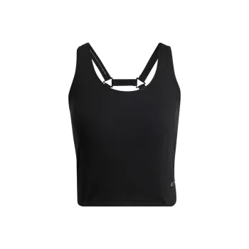 Adidas Sleeveless Sports Shirts Women's Black