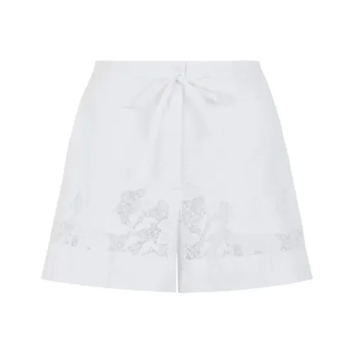 PAROSH Casual Shorts Women's White