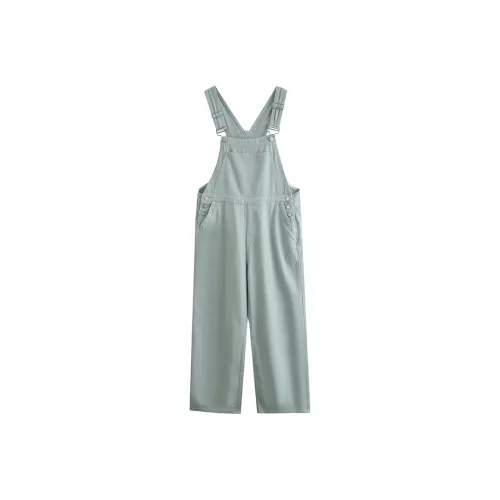 SECFLY OFFICIAL Overalls Women's Mint Green