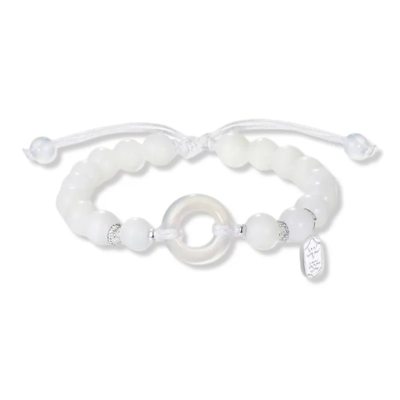 STQ White Jade Bodhi Bracelets Unisex-0
