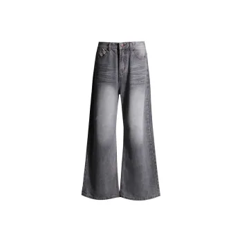 YINLEI Jeans Women's Mocha Gray