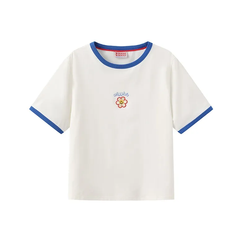 Wiggle Wiggle Casual T Shirt Top Women's-1