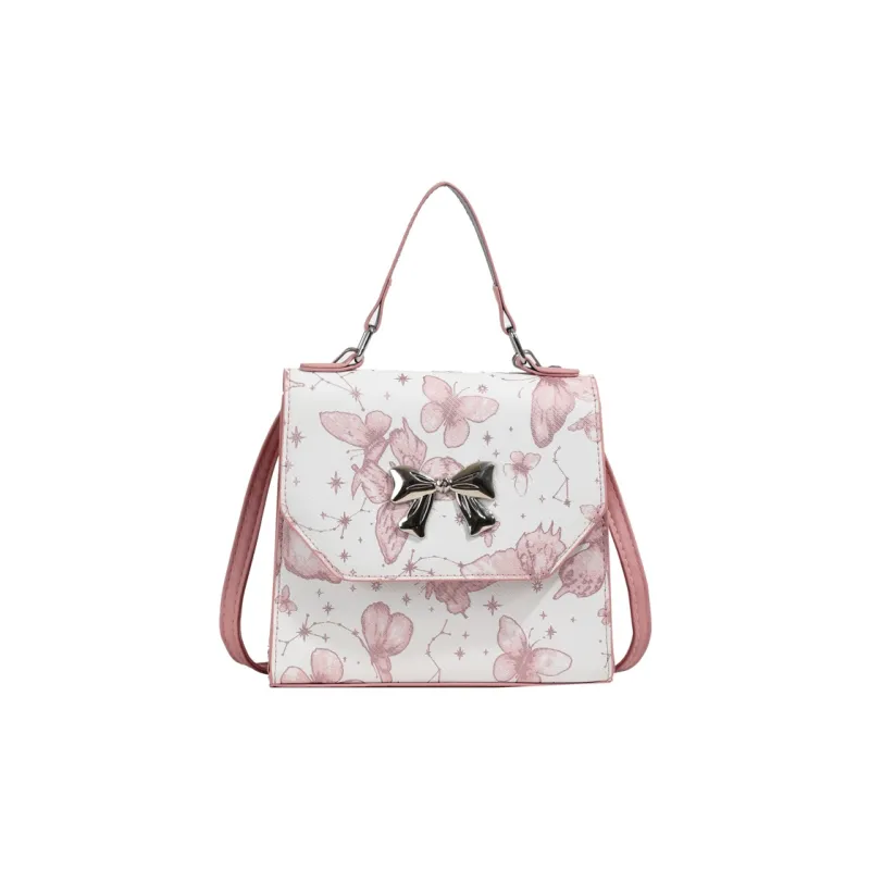 TOUTSEUL YOLO PU Backpack Women's White/Black/Red/Pink-18