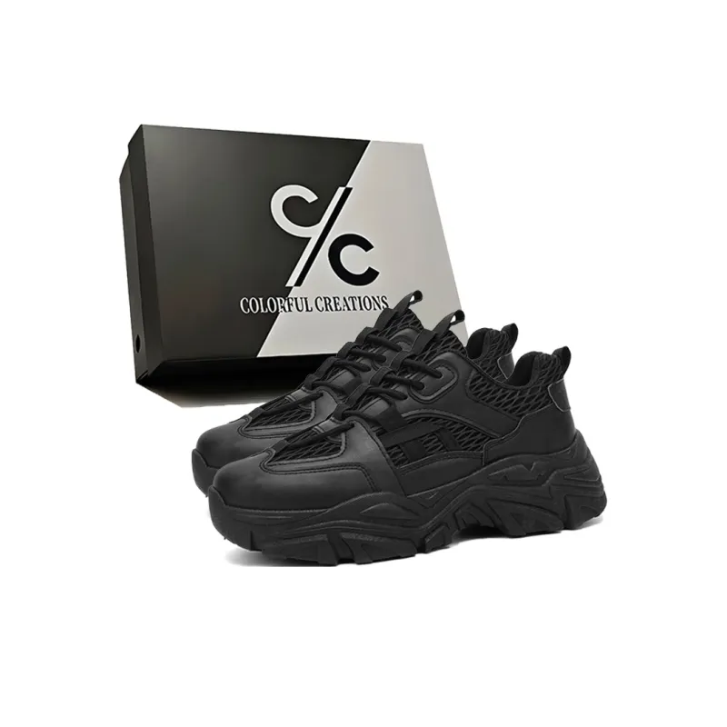Colorful Creations Cushioning Slip Resistant Low Top Chunky Sneakers Men's-0