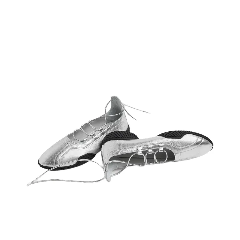 MIISTA Averie Casual Single Shoes Women's Silver-2