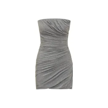 The Attico Strapless Mini Dress