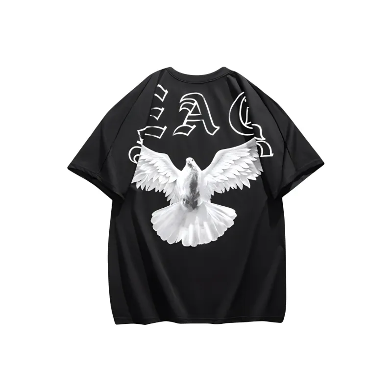 KRISTALIA Drop Shoulder Sleeve T Shirt Women's-3