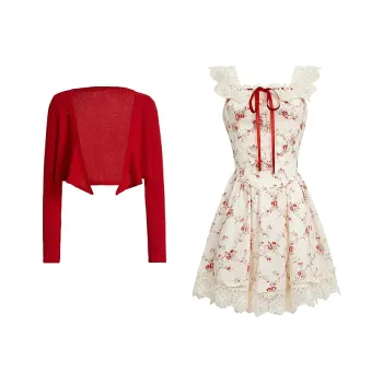 JOSR Two Piece Skirt Sets Women's