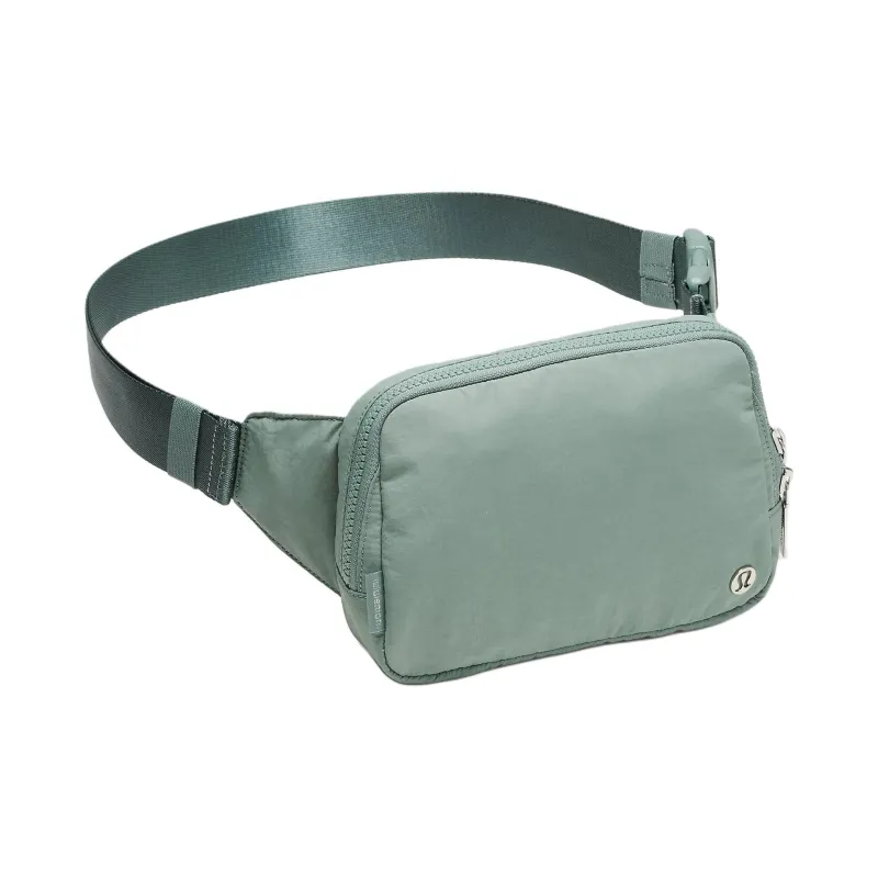 Lululemon Everywhere Recycled Nylon Crossbody Fanny Pack Large Size Unisex Blue Green-1