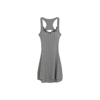 GLEE DIARY Slip Dress Women's Gray