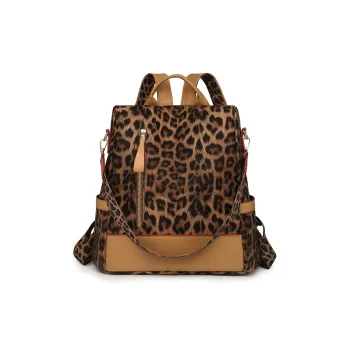 Single Warehouse PU Backpack Women's Black/Brown/Coffee