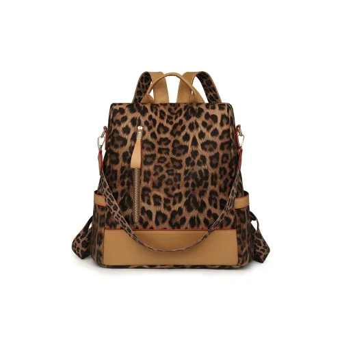 Single Warehouse PU Backpack Women's Black/Brown/Coffee