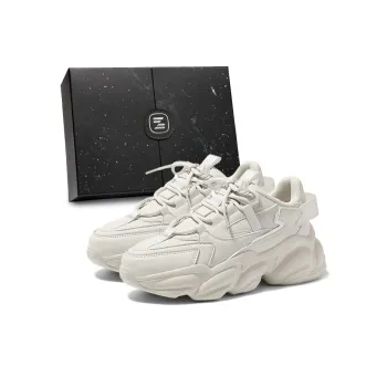 ZHR Whale Shoes Abrasion Resistant Lightweight Height Increasing Low Top Chunky Sneakers Women's