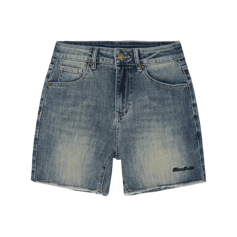 MEETLADY Denim Shorts Women's-0