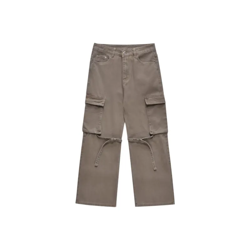 YINLEI Jeans Unisex Orange-0