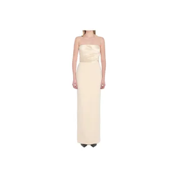 SOLACE LONDON Sleeveless Dress Women's Beige