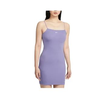 Nike Sportswear Chill Knit Slip Dress Women's Soft Purple/Sail White