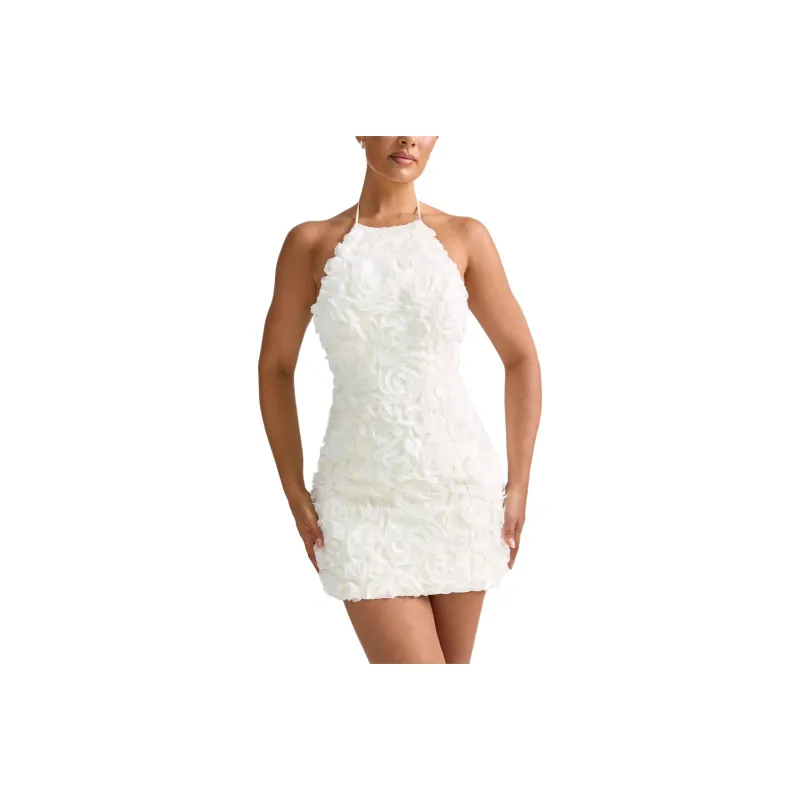 OH POLLY BRYONY Sleeveless Dress Women's White/White-0