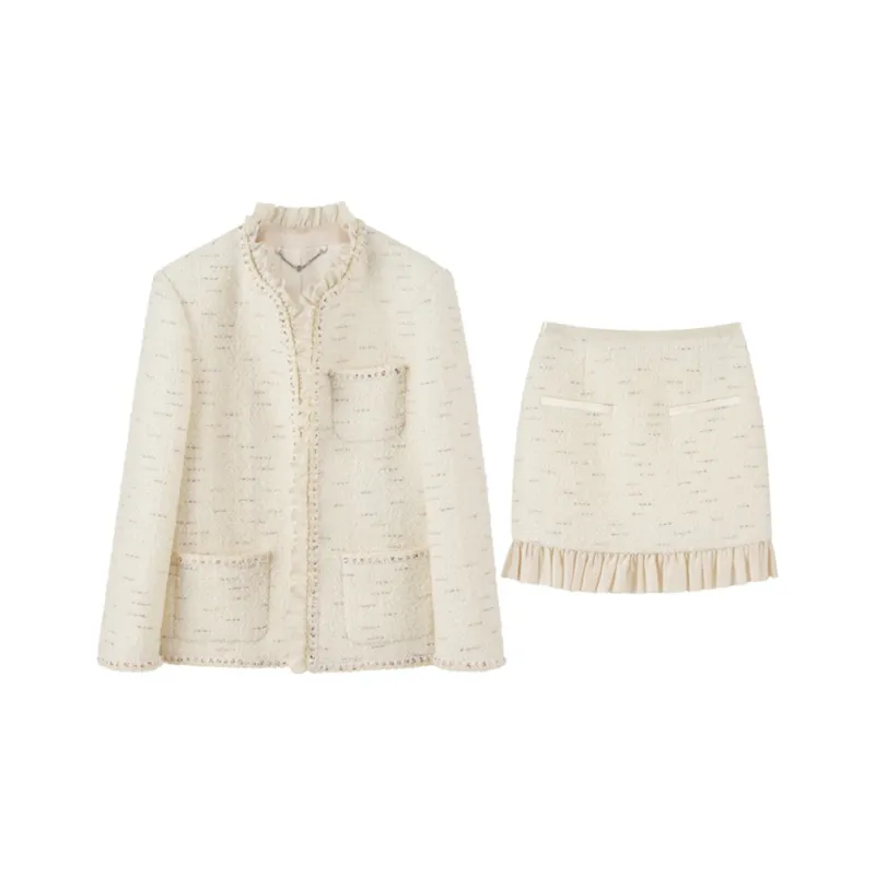 NancyCavally Skirt Set Women's Beige-0