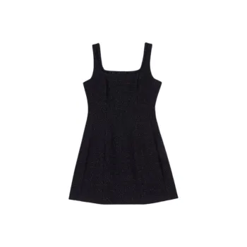Maje Lamé Mini Dress